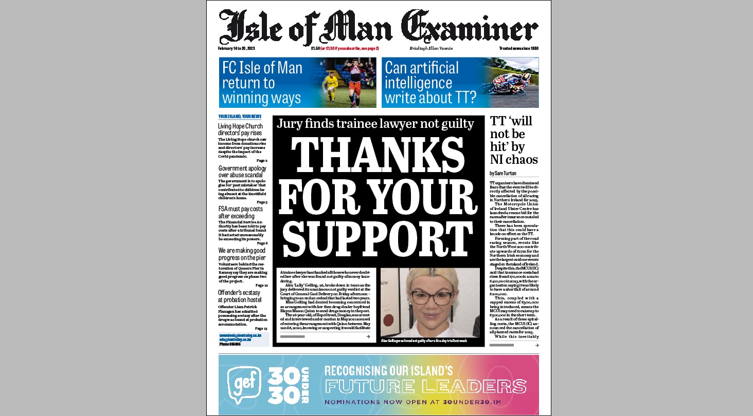 Isle of Man Examiner, February 14, 2023
