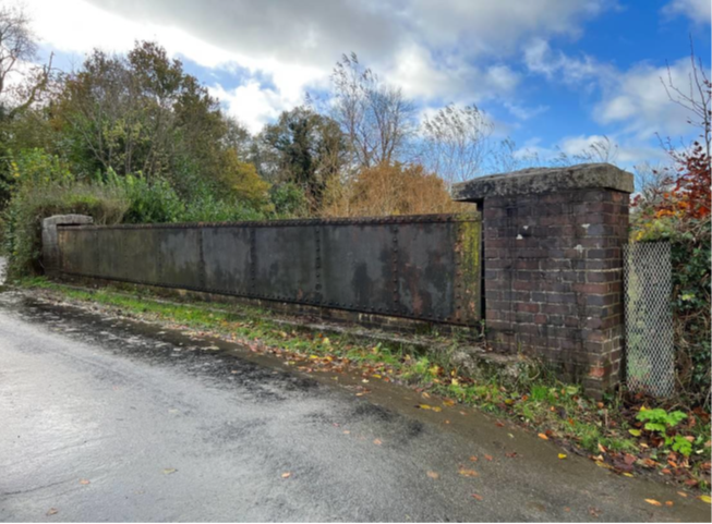 roadpark Road Bridge following vegetation clearance