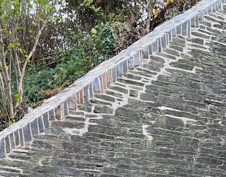 The wing of Broadpark Road Bridge after repairs