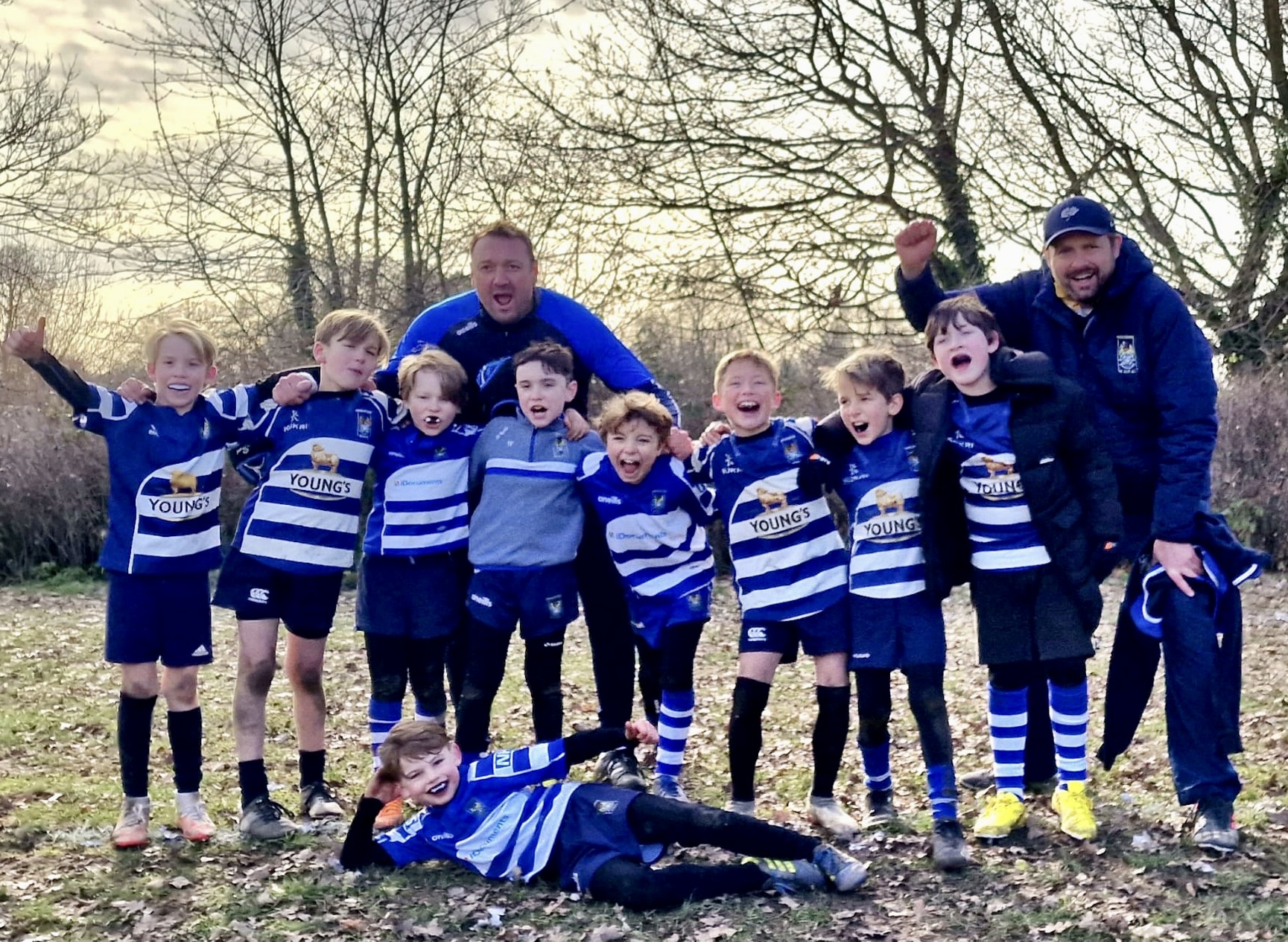 Haslemere Rugby Club’s under-nines won all five of their games at the Guildford RFC tournament