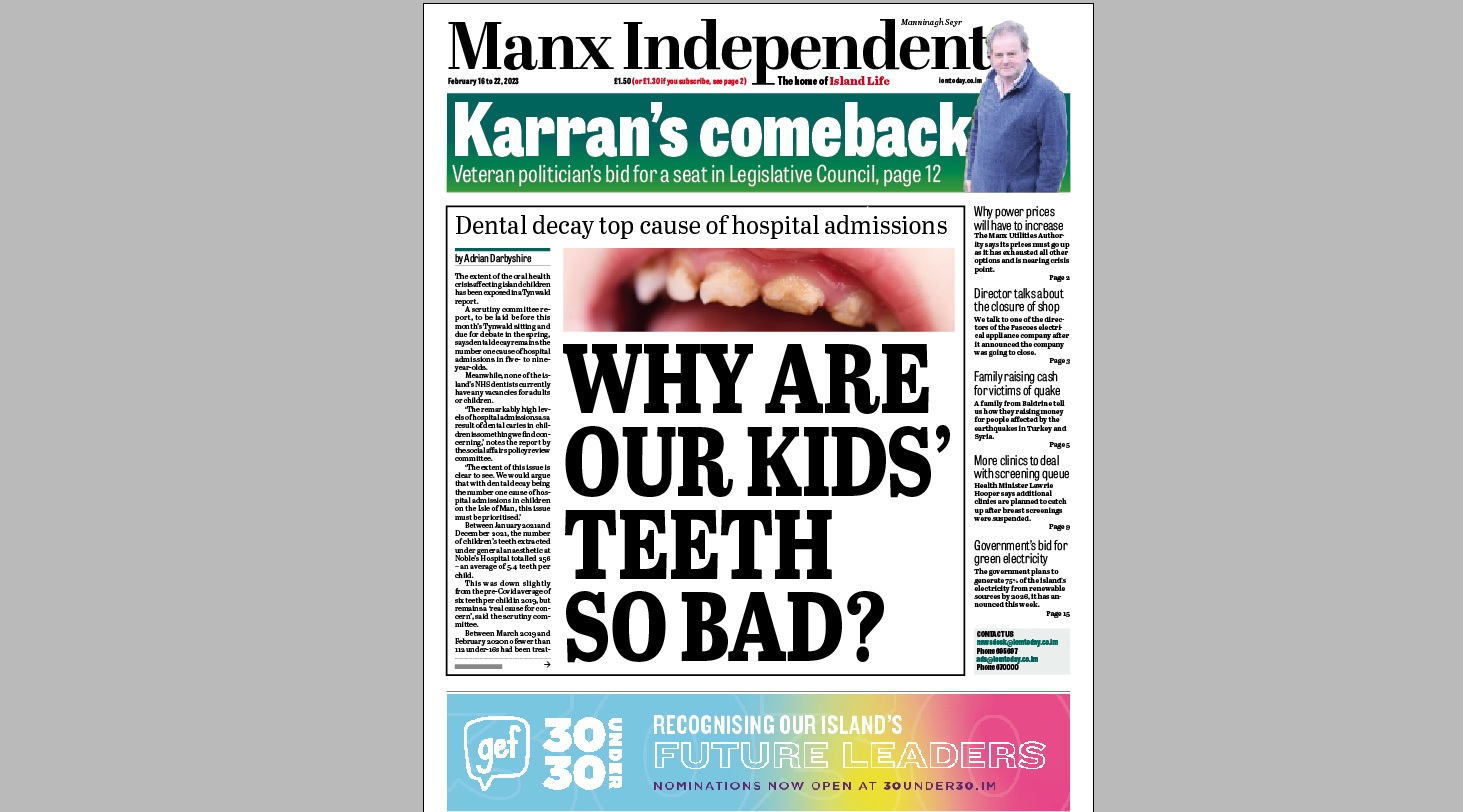 Manx Independent, February 16, 2023