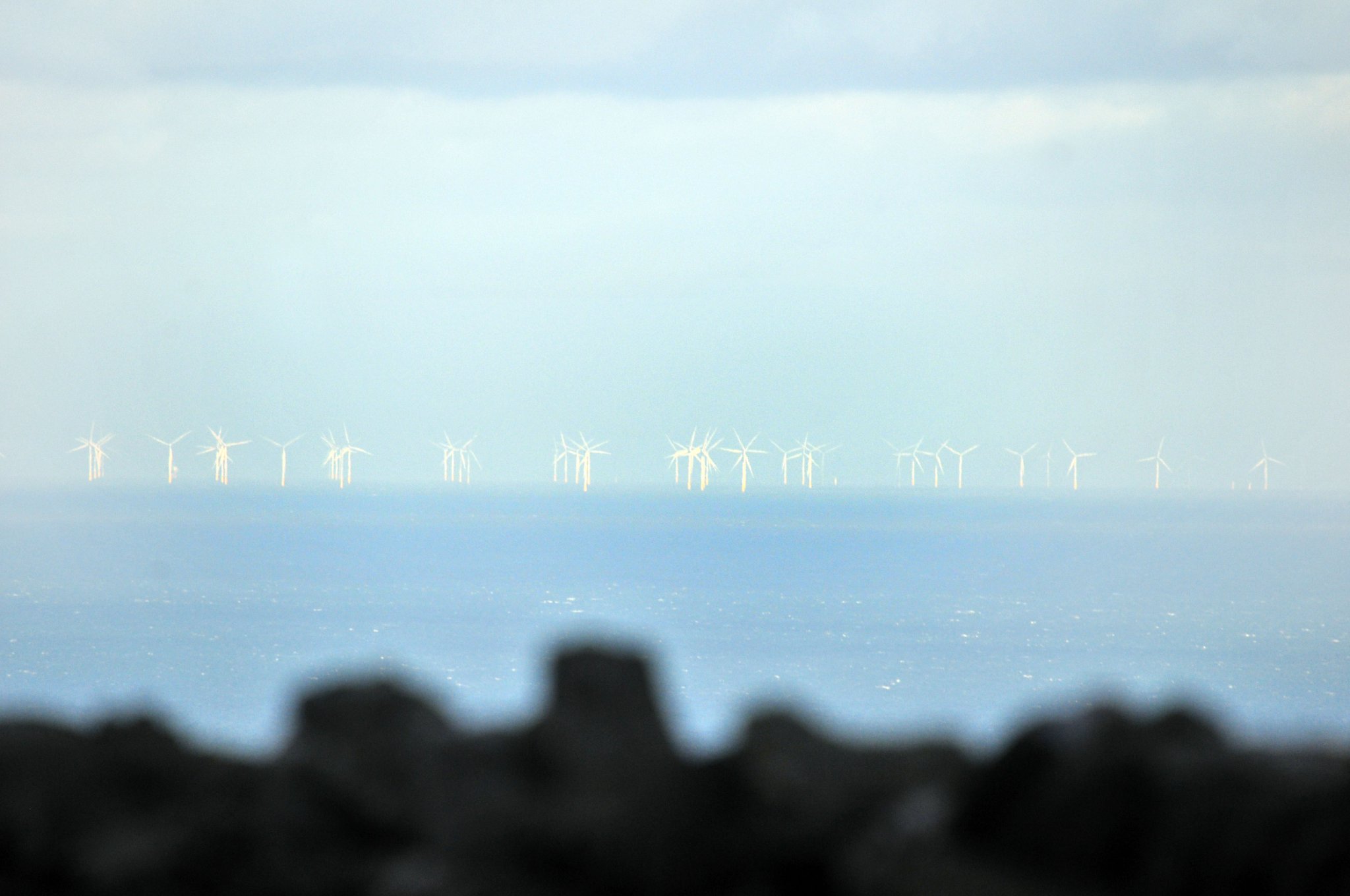 Wind Farms, visible from Windy Corner