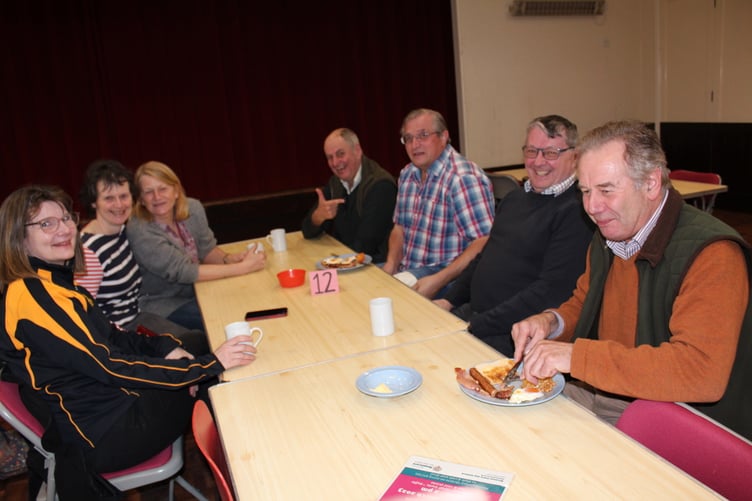 Table 12 enjoying the company. SR 7003