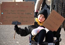 Protestors remind council to remember forgotten children