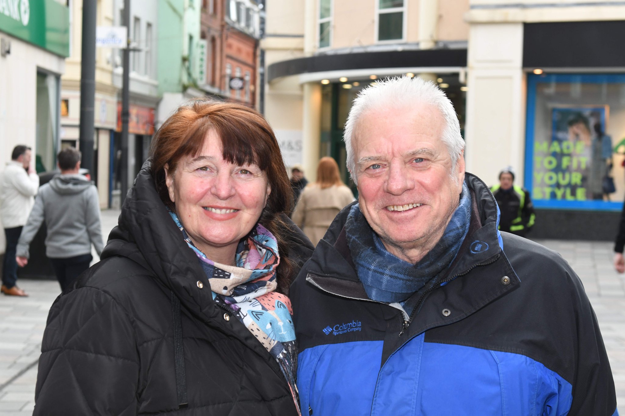 Public opinions on pancake day - Cheryl Baguley and Stewart Fearnley (Castletown)