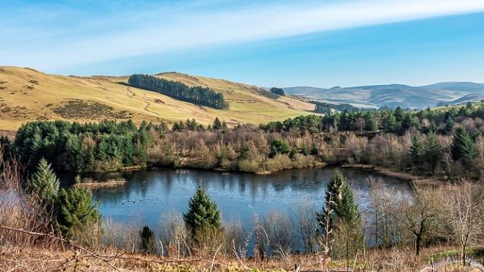 A peaceful Bwlch Nant yr Arian, captured by Steve Williams