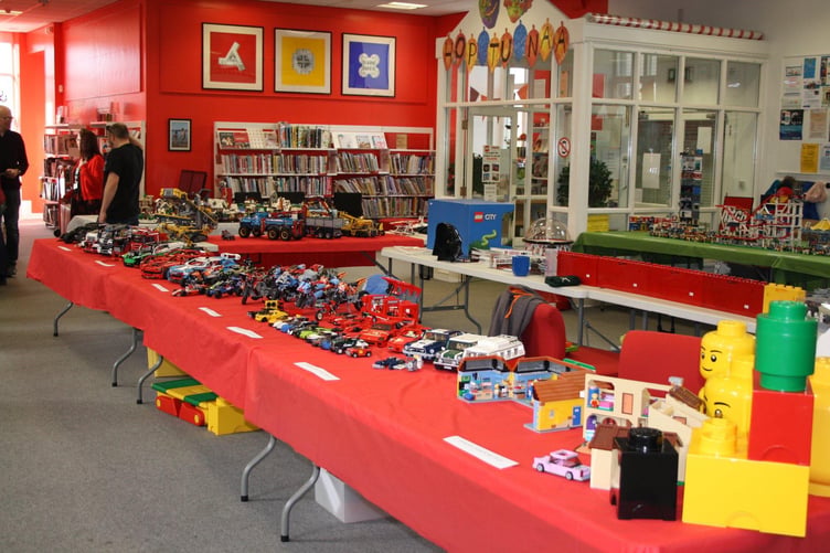 Lego Brick Show at Family Library in 2015
