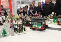Lego brick show at the Family Library this weekend