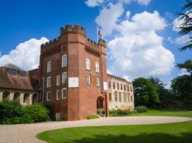 The Bishop's Palace at Farnham Castle