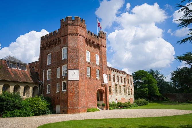 The Bishop's Palace at Farnham Castle