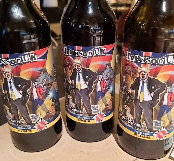 Boris Johnson beer