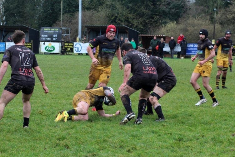 During the North Tawton RFC v South Molton match.