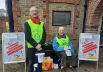 Farnham Rotarians collect £5,000 for earthquake victims