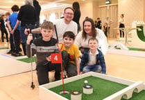 Families tee off for lots of half term fun at Villa