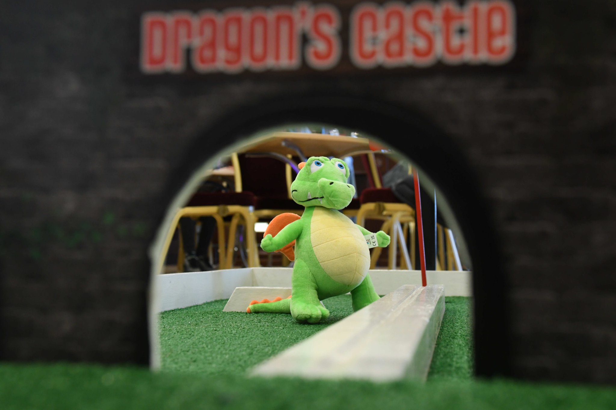 Crazy golf at the Villa Marina -