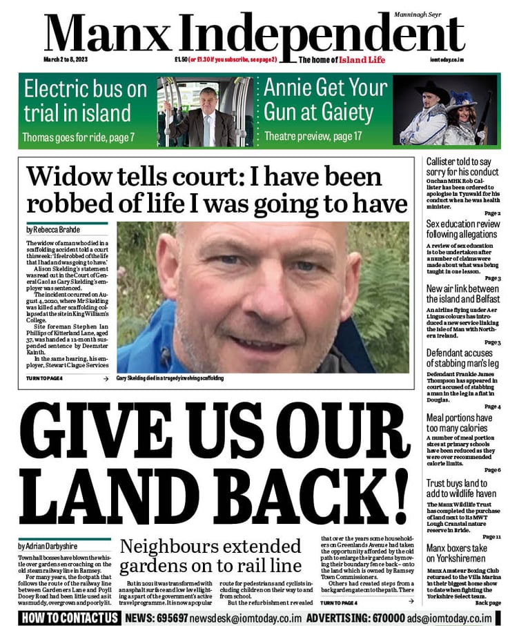 Manx Independent, March 2, 2023