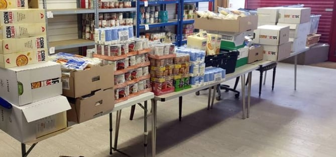 Bordon Food Bank.