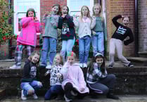 Highfield and Brookham pupils break rules to raise £1,100 for charity