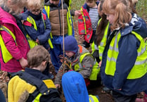 Children at St John's CE Infant School in Churt tackle climate crisis 