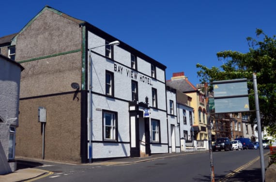 The Bay View Hotel in Port St Mary