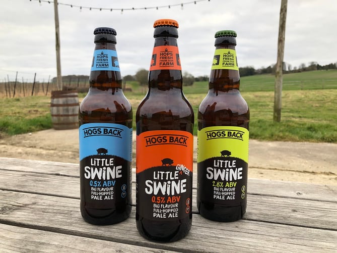 Hogs Back Brewery Little Swine full range