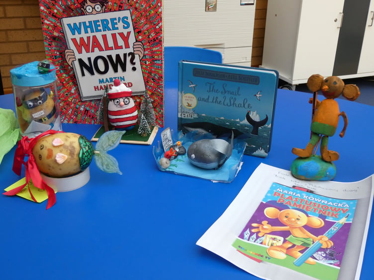 World Book Day at Crediton’s Landscore Primary School.