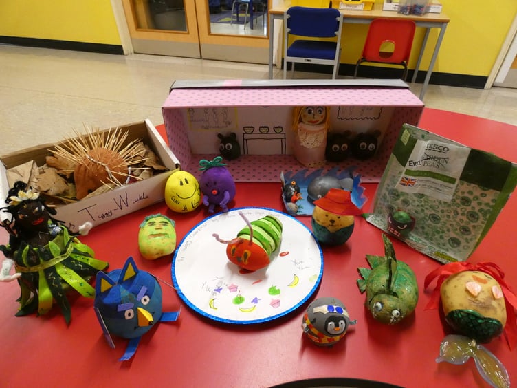 World Book Day at Crediton’s Landscore Primary School.