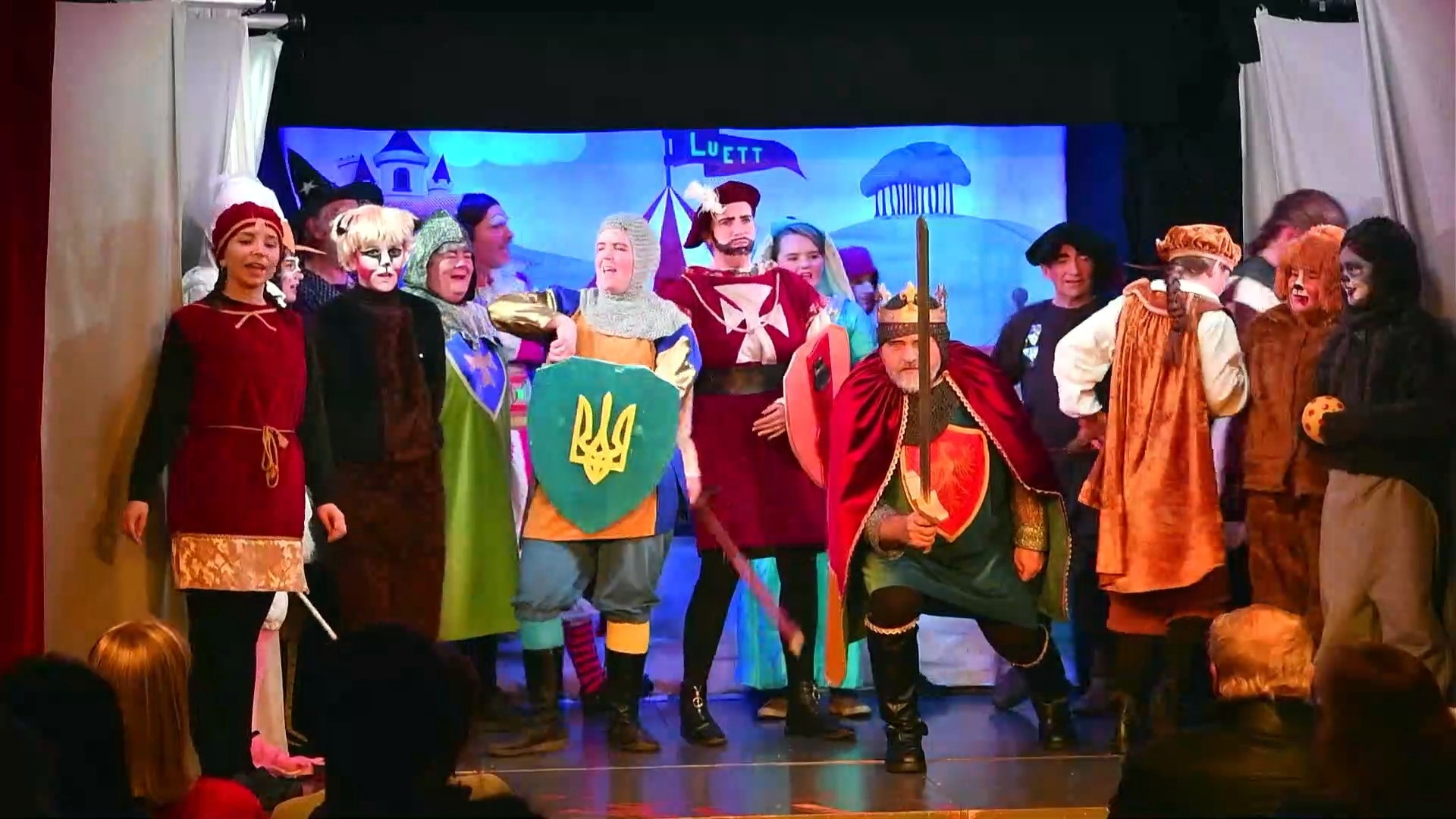 SCATS Theater in Stoke Climsland performed The Sword and the Scone