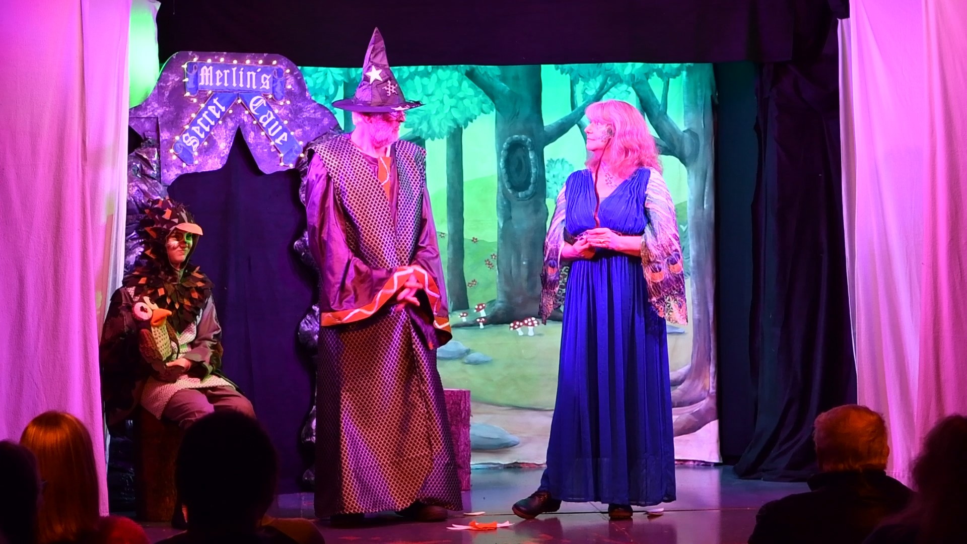 SCATS Theater in Stoke Climsland performed The Sword and the Scone