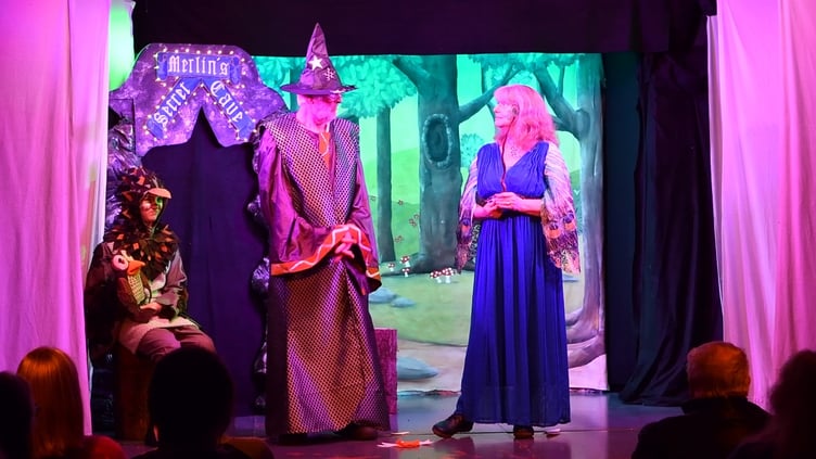 SCATS Theater in Stoke Climsland performed The Sword and the Scone