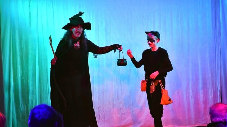 SCATS Theater in Stoke Climsland performed The Sword and the Scone