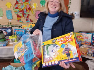 Alton Community Share: How a borrower turned one toy into four!