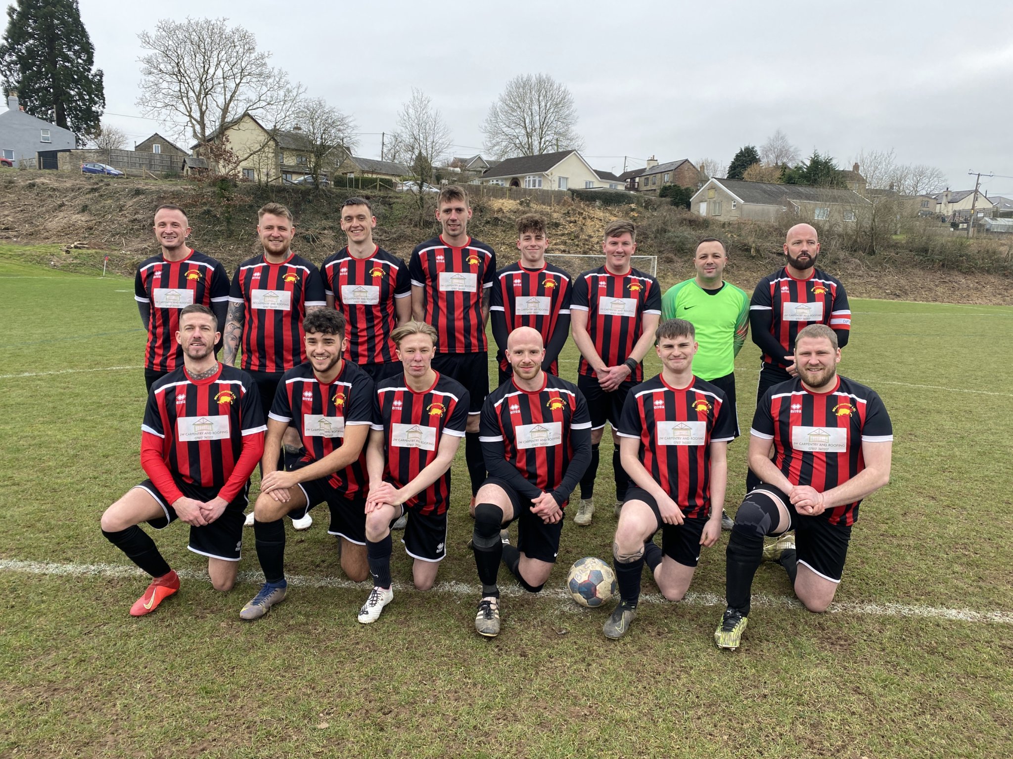 n Bream Amts Reserves. Back row: Liam Hale, Aaron Peachey, Chris Barnett, Ashley Bonner, Jacob Turner, Luke Aldridge, Glyn Bayley, Ryan Callow. Front Row: James Ward, Alfie Evans, Joe Harding, Jake Parsons, Connor Workman, Elliott Davis.