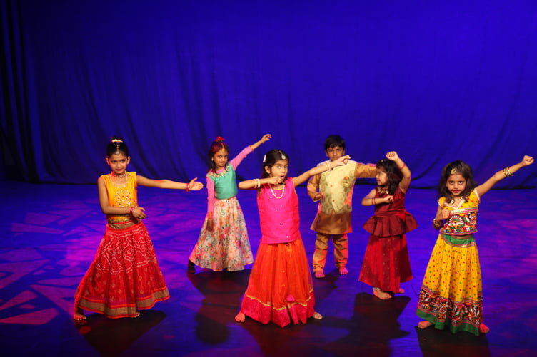 The Beejas children's group had all the right moves.