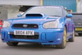 TV star Hammond’s Subaru returns to its true blue livery colour