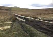 Work on Narradale boardwalk