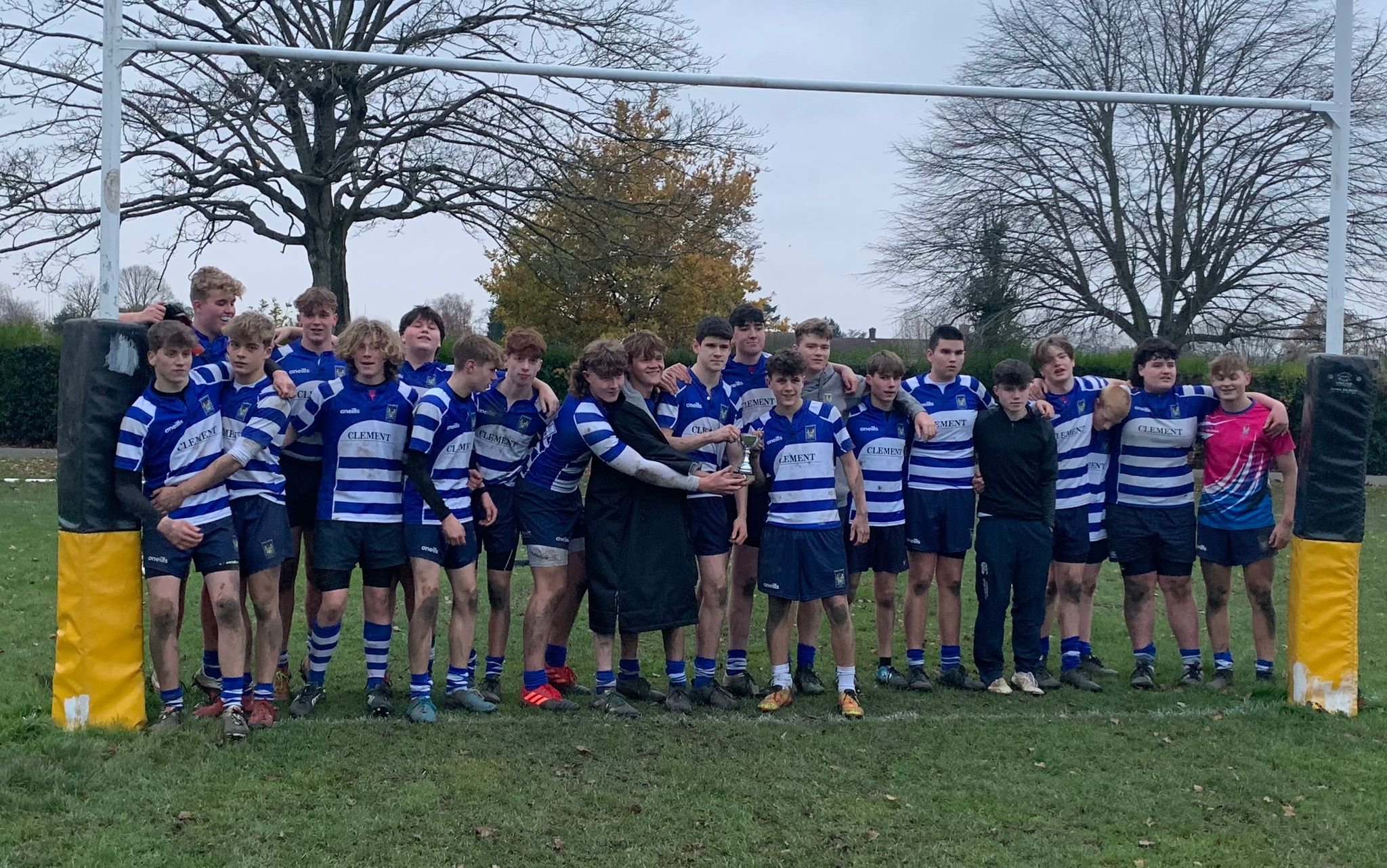 Haslemere Rugby Club’s under-16s won the Waterfall Cup last December