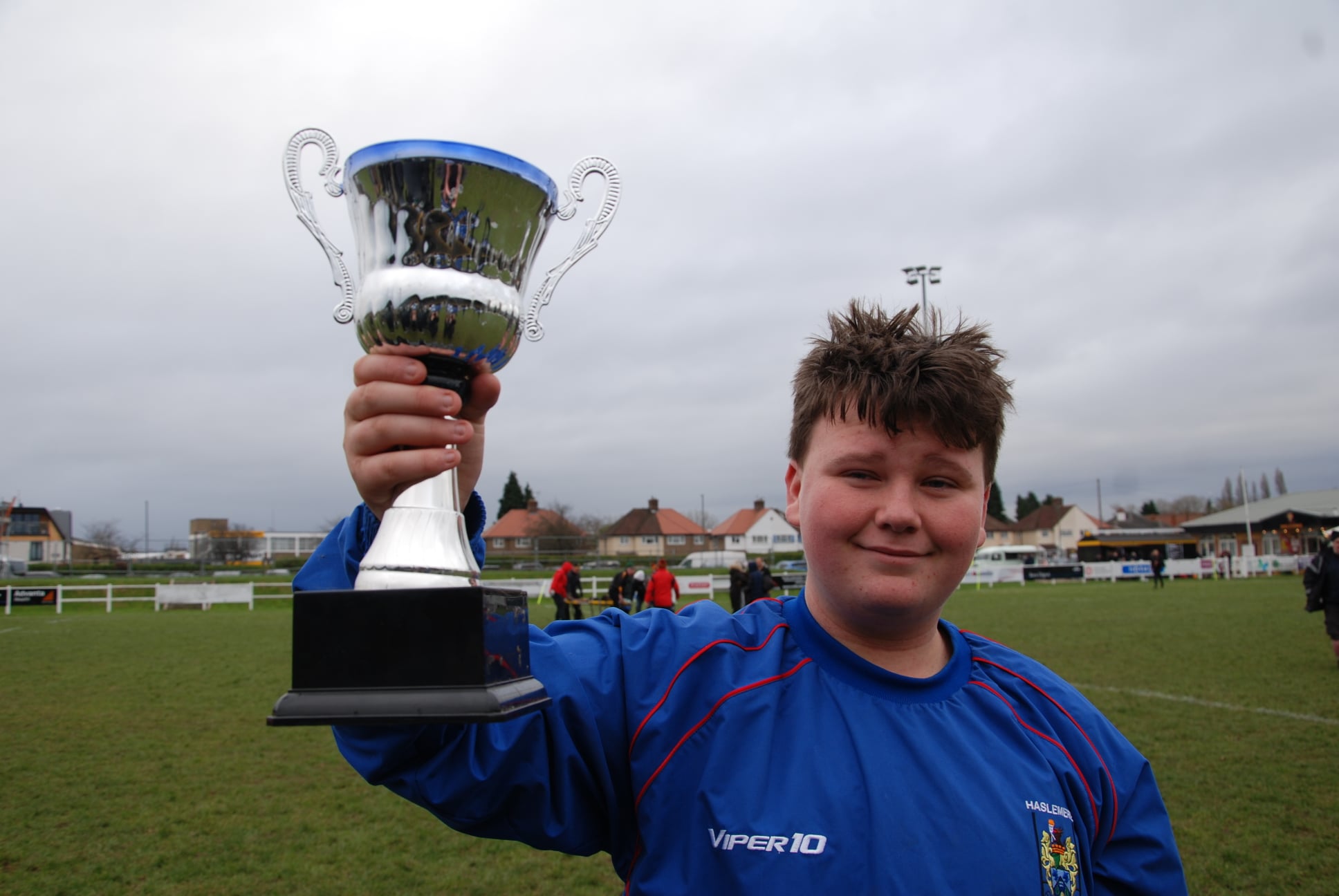 Charlie Cooper has played from Haslemere’s under-sixes to under-16s