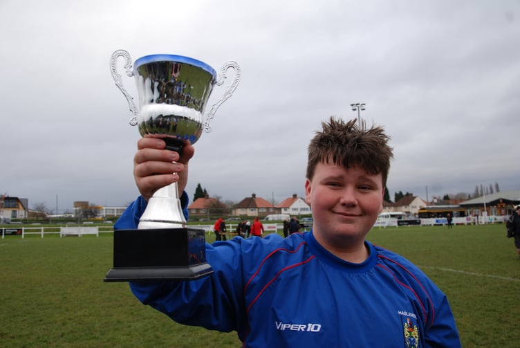 Charlie Cooper has played from Haslemere’s under-sixes to under-16s