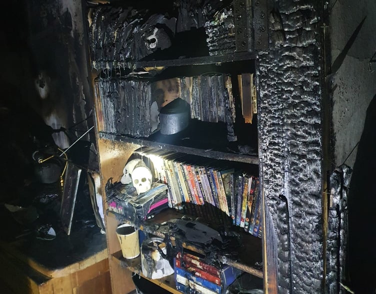FIREFIGHTERS from Dawlish and Teignmouth dealt with a fire at a Dawlish Home overnight on Tuesday.Pictures: Dawlish Fire Station (March 14, 2023)