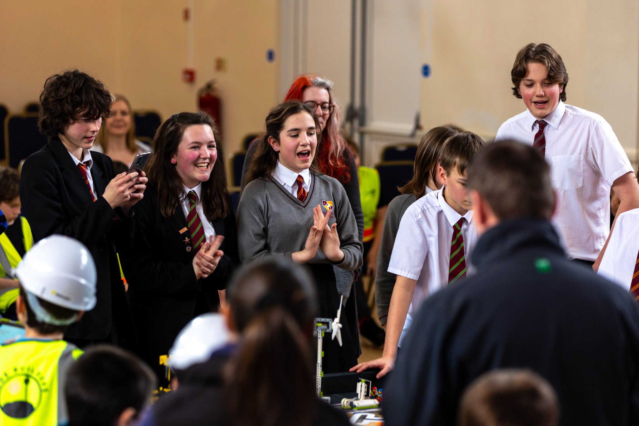 The ‘Bude Builders’ celebrate their success