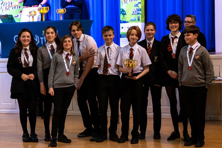 The ‘Bude Builders’ celebrate their success
