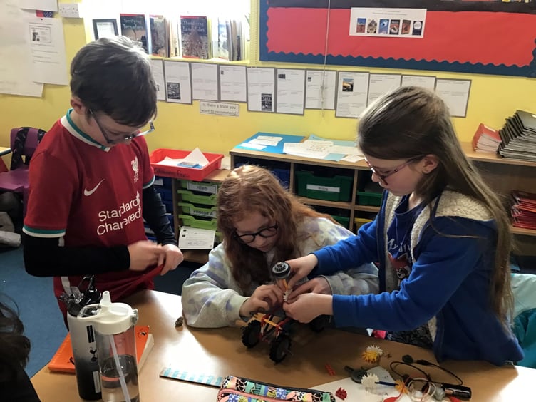 The children had a great time taking part in ‘Mars Day’