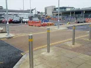 Alton station’s forecourt upgrade steaming ahead