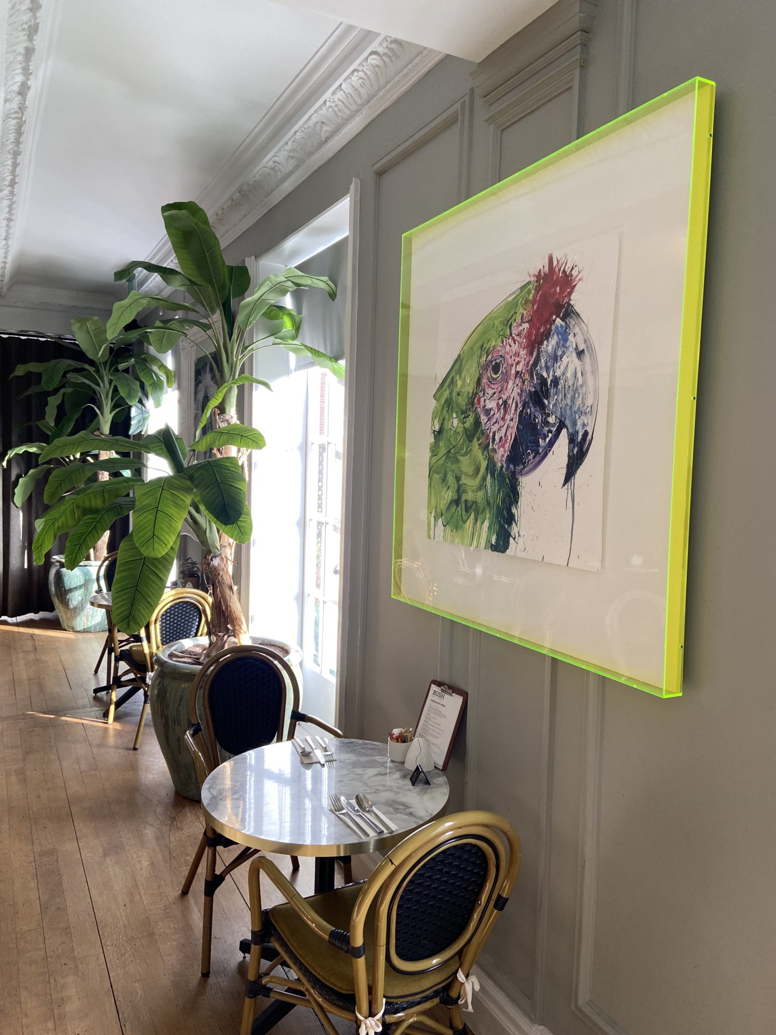 Michelangelo meets the Amazon: Sunday lunch at The Bush Hotel