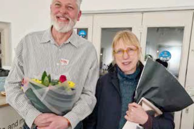 Harry Chadwick and Nancy Main.