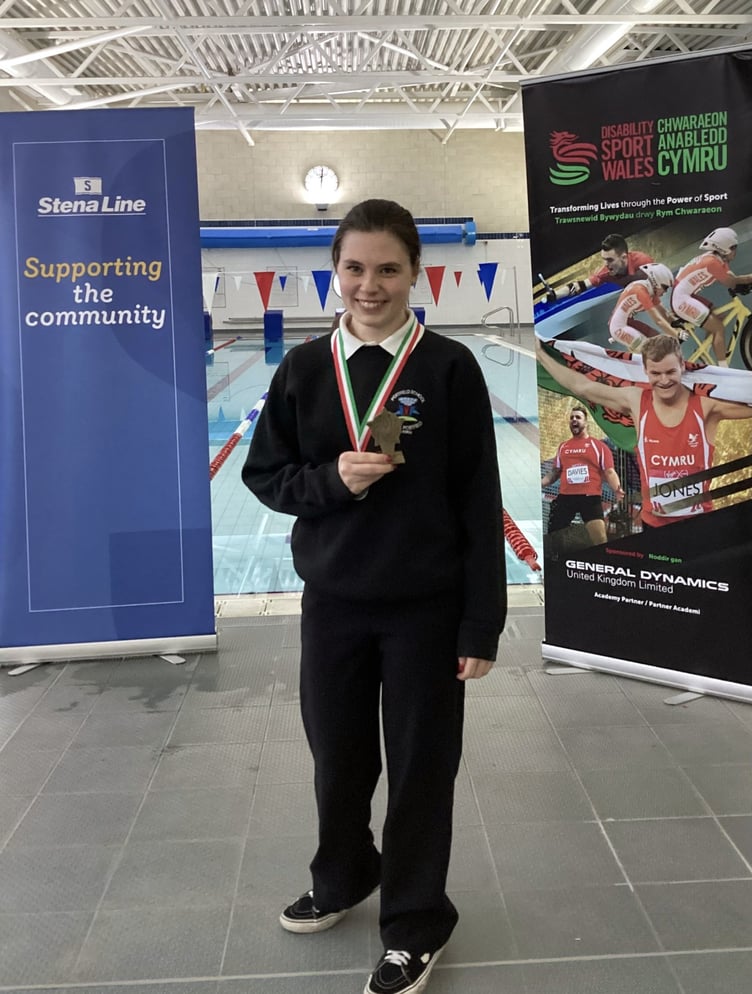 Emma Wilkinson who won best performance of the day.