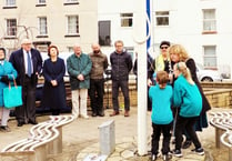Councillors and students attend flag raising to mark Commonwealth Day