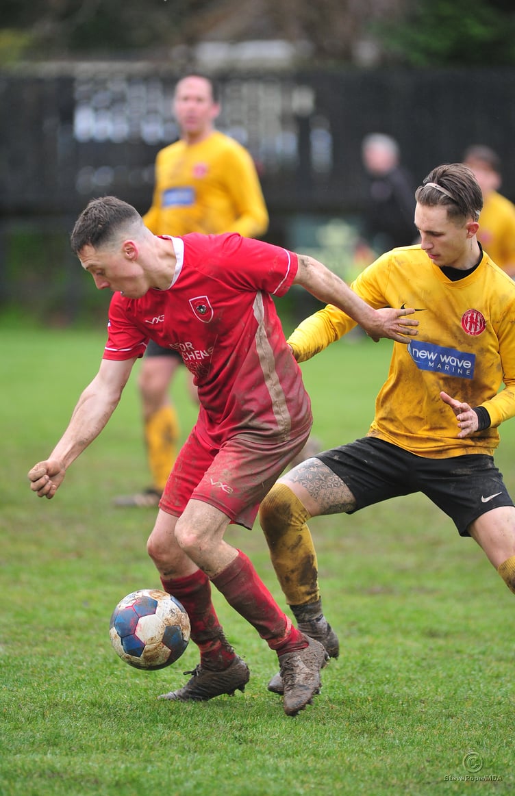 Kingsteignton Athletic versus Ilsington Villa