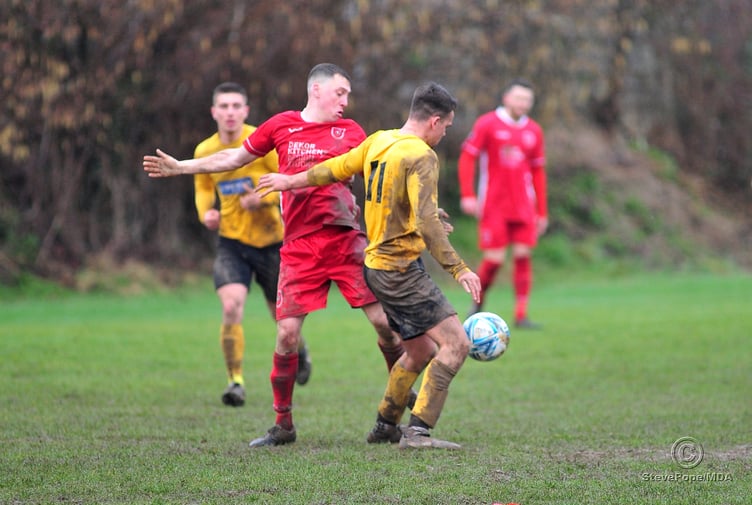 Kingsteignton Athletic versus Ilsington Villa
